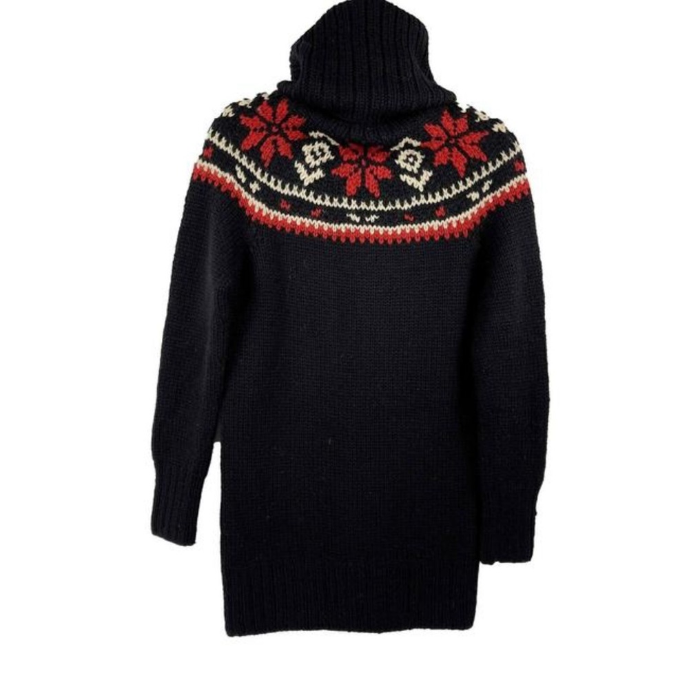 100% Authentic MONCLER Black Vintage Turtleneck Sweater Size US 4 (S)